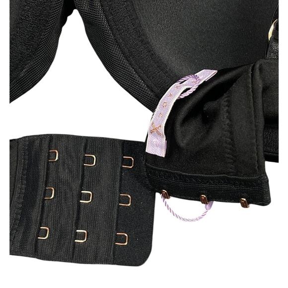 Savage X Fenty Women’s Lightly Lined Balconette Bra Black 38D Underwire NEW - Picture 9 of 13